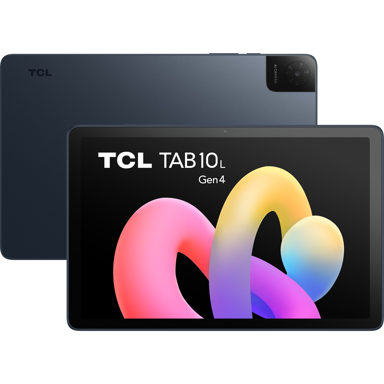TCL Tablet TAB 10L Gen 4, 10.1", 4 GB, 128 GB, Wi‑Fi 5, Android 15, crna